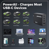24V Cordless 400 in-lbs Drill/Driver Power Tool 8PC Combo Kit w/ (2) 4.0 Ah and (1) 2.0 Ah USB-C Batteries and Charger