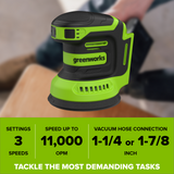 24V Cordless 280 in-lbs Drill/Driver Power Tool 10PC Combo Kit: (3) 2.0 Ah USB-C Batteries, (2) 30W USB-C Charger Block, and (2) 3' 100W USB-C Cable