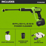 24V 700 PSI 0.8 GPM Cold Water Cordless Power Cleaner (Tool Only)