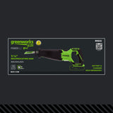 24V PowerAll Pro 1-1/4" Reciprocating Saw with Blade, 3,200 SPM