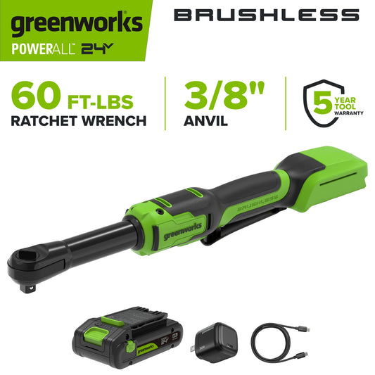 24V PowerAll 60 ft-lb 3/8