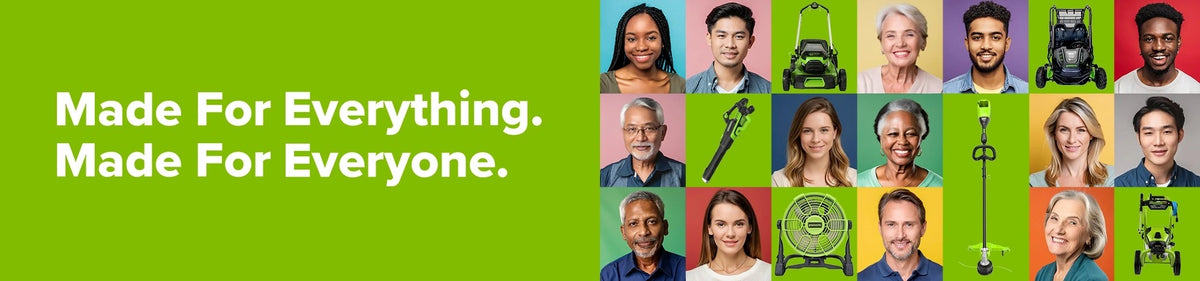 Made for Everything. Made for Everyone. banner