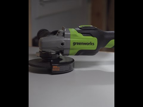 24V PowerAll Brushless 4-1/2" Angle Grinder Kit with Grinding Wheel & Accessories