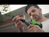 24V 1/4" 1950 in/lbs Brushless Impact Driver Kit (8-piece Bit Set and Tool Bag Included): (2) 2Ah Batteries and Charger