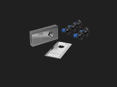 Spare blades x9 and bolts x9