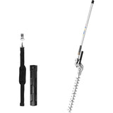 60V 16" Cordless Battery String Trimmer (Attachment Capable) and 5 Pcs Attachments Combo Kit: 4.0 Ah Battery and Charger