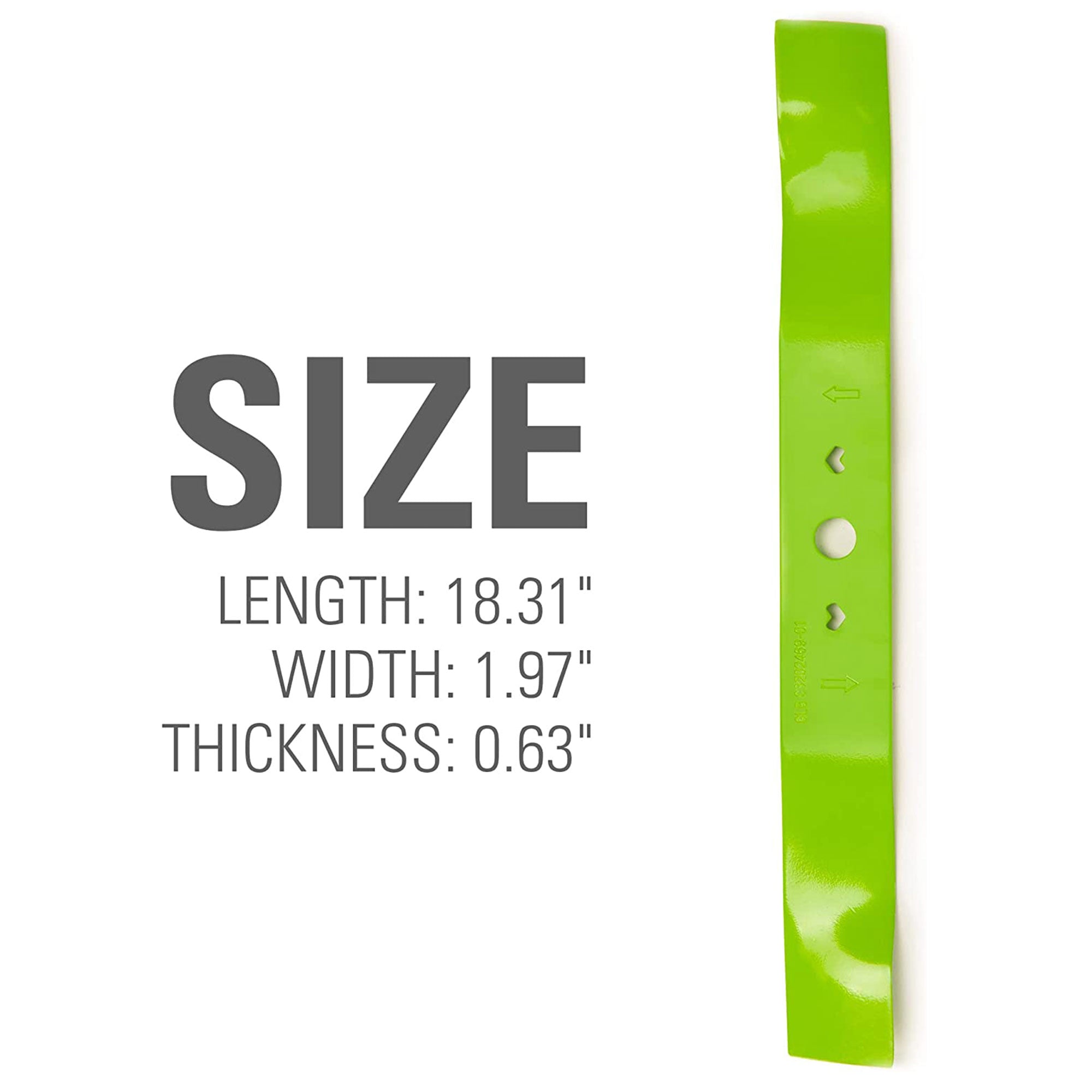 Replacement Blade for Select 19'' Greenworks Lawn Mowers