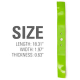 Replacement Blade for Select 19'' Greenworks Lawn Mowers