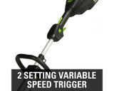 60V 16" Cordless Battery String Trimmer (Attachment Capable) and 8" Edger Attachment Combo Kit: 4.0 Ah Battery and Charger
