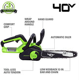 40V 12" Gen2 Cordless Battery Chainsaw: 2.0 Ah Battery and Charger