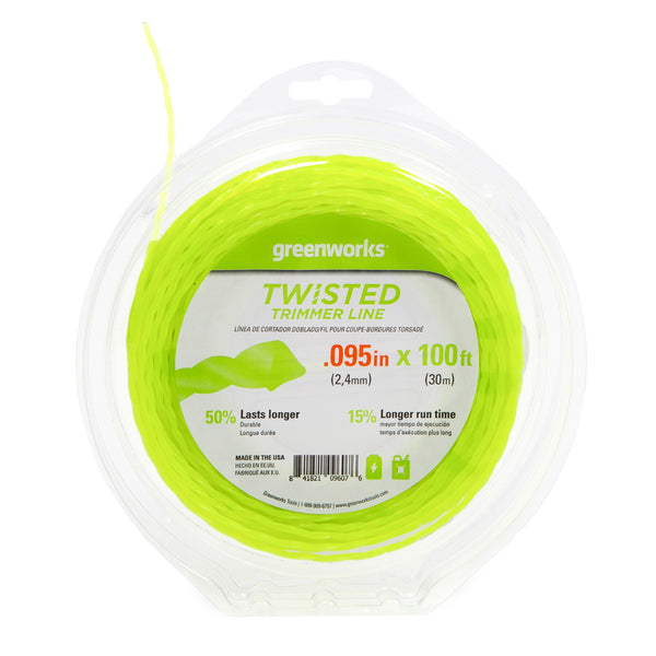 .095" Ultra Twisted String Trimer Line (100-Feet)