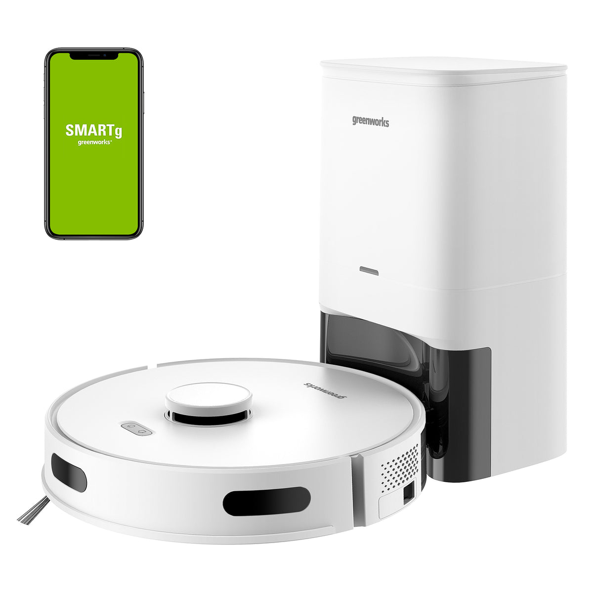 Self-Cleaning Smart App Controlled Robot Vacuum